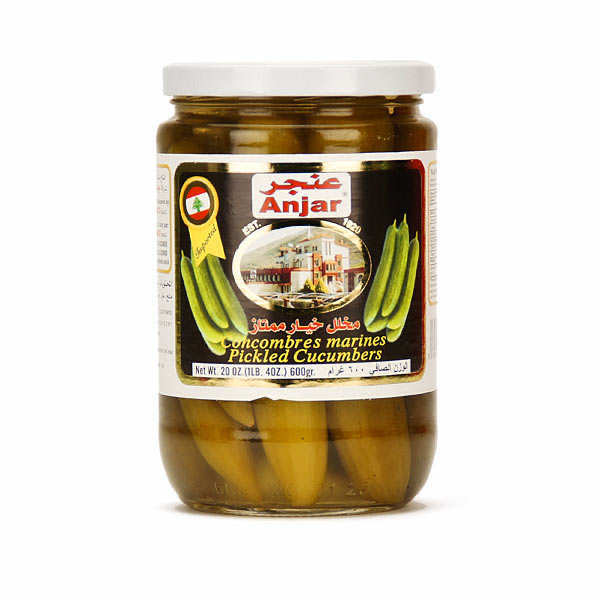 Kabis Concombre Pickled Cucumbers Anjar 600g