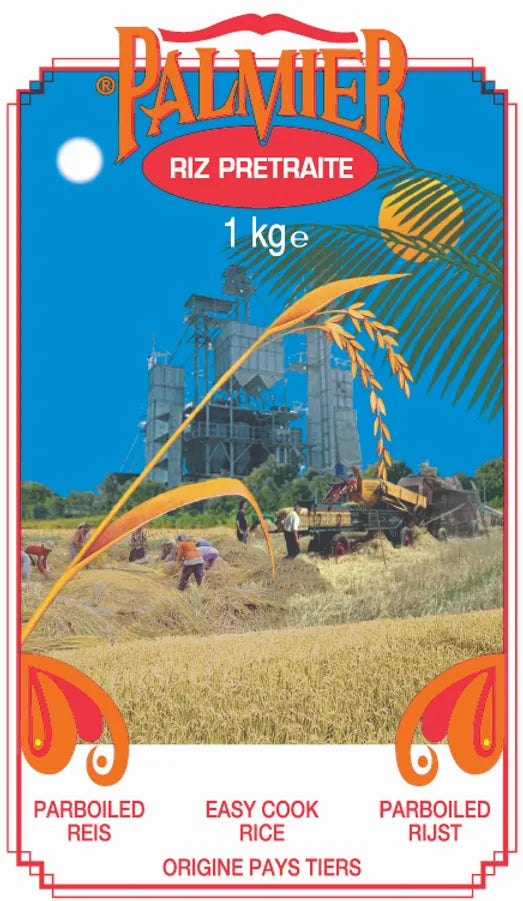 Riz Pretraite Précuit Palmier 1000g