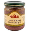 Purée d'olives noires grecques Elita 180g