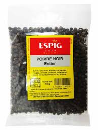 Poivre noir entier Espig 100g
